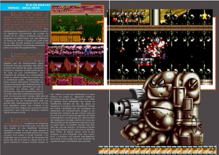 Article sur Tin Head pour Mega Drive / Genesis du magazine de jeu vidéo Côté Gamers