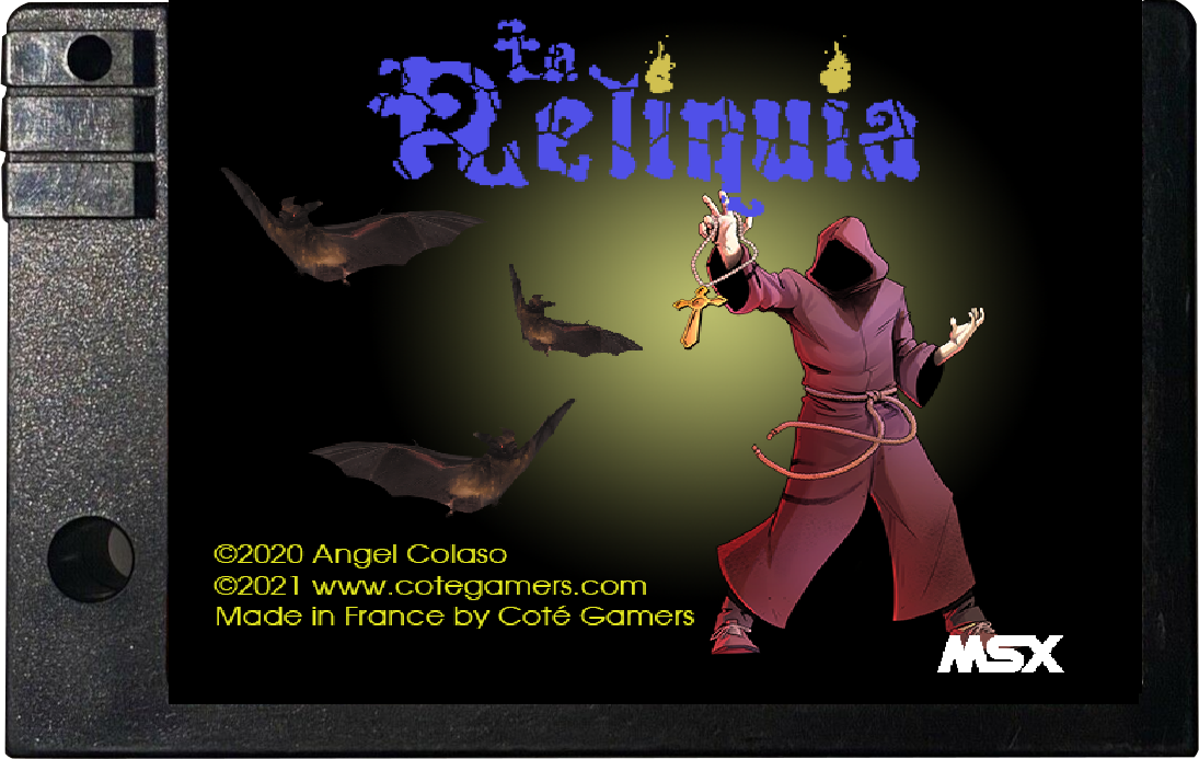 La Reliquia cartouche MSX cassette